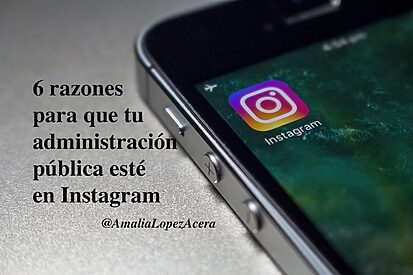 Instagram administración pública